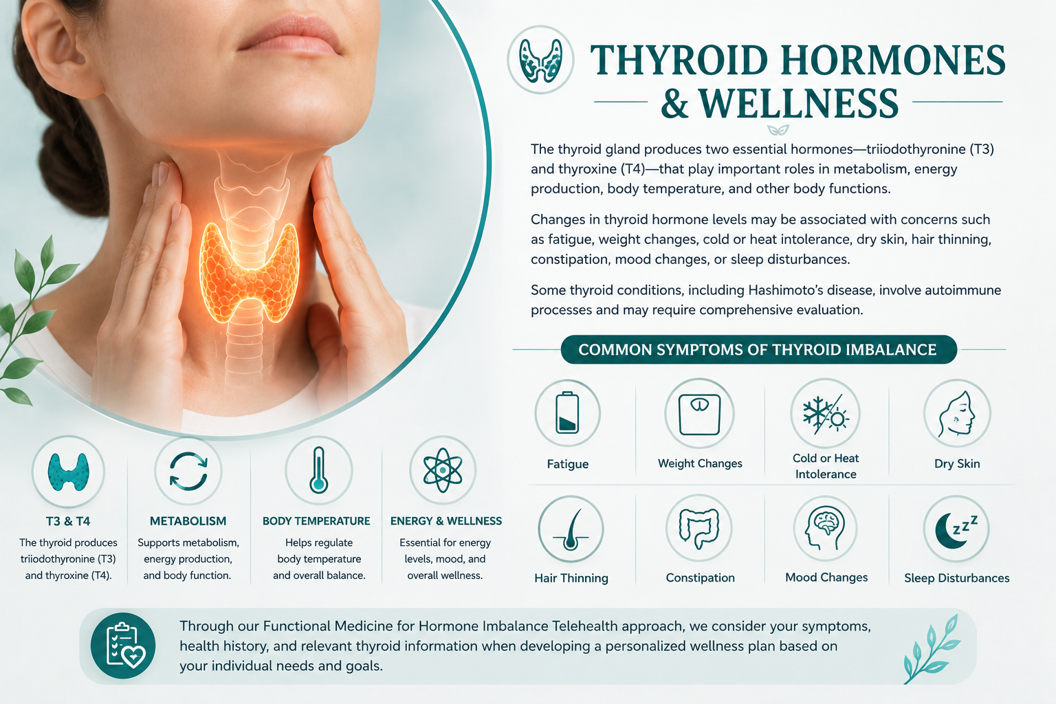 Thyroid hormones and wellness support
